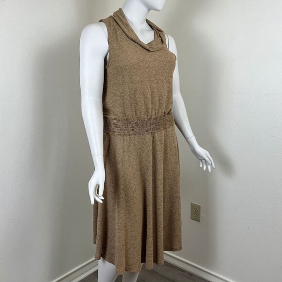 Soft Surroundings Womens Size L Tall Kerry Cowl Neck Swing Midi Pullover Dress - Picture 12 of 17